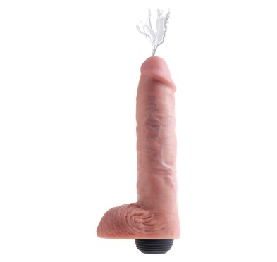 Dildo-squirting cock 11 inch flesh